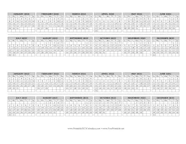 2023 Calendar Computer Monitor Calendar