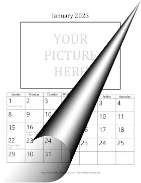 2023 Picture 4x6 Calendar
